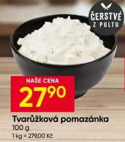 Hruška Tvarůžková pomazánka nabídka