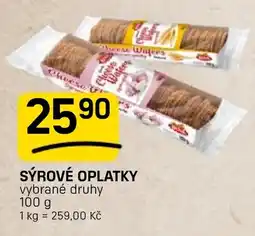 Flop sýrové oplatky nabídka