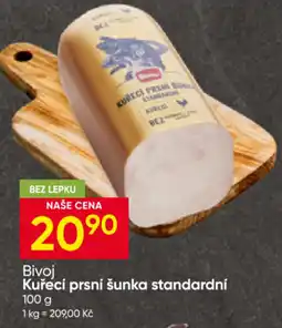 Hruška Bivoj Kuřecí prsní šunka standardní nabídka