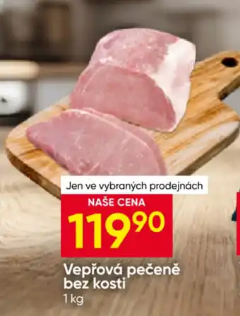Vepřová pečeně bez kosti