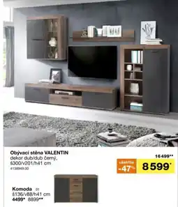 Sconto Obývací stěna valentin nabídka