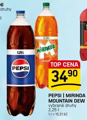Pepsi | mirinda mountain dew
