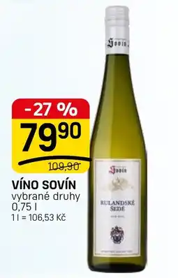 Flop Sovín vybrané druhy nabídka
