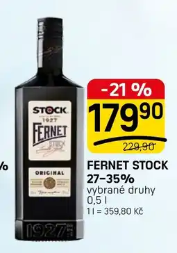 Flop Fernet stock nabídka