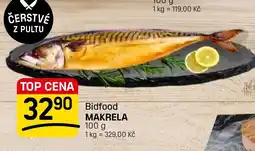 Flop Bidfood makrela nabídka