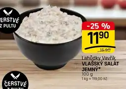 Flop Lahůdky Vavřík Vlašský Salát Jemný* nabídka