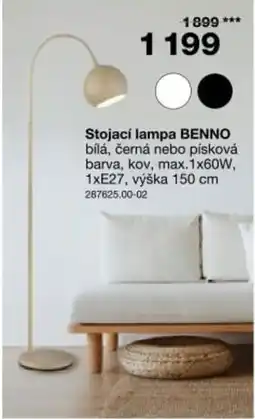 Sconto Benno stojací lampa nabídka