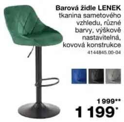 Sconto Lenek barová židle nabídka