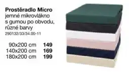 Sconto Prostěradlo Micro nabídka