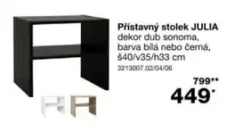 Sconto Julia přístavný stolek nabídka