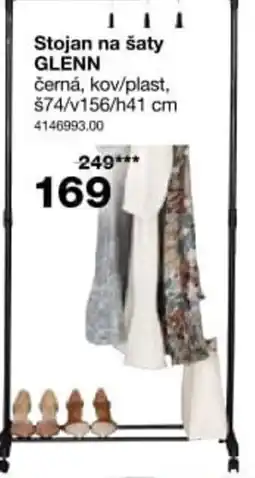 Sconto Glenn stojan na šaty nabídka