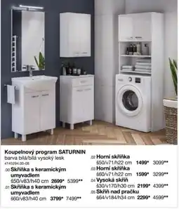 Sconto Saturnin skříňka s keramickým umyvadlem nabídka