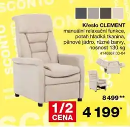 Sconto Sconto křeslo clement nabídka