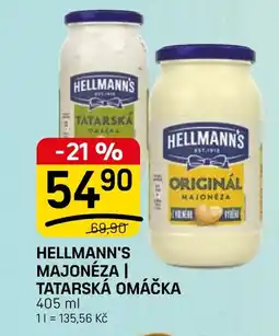 Flop Hellmann's majonéza | tatarská omáčka nabídka