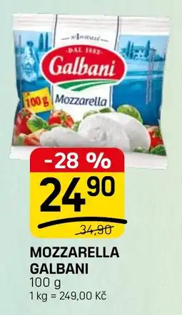 Flop Galbani mozzarella nabídka