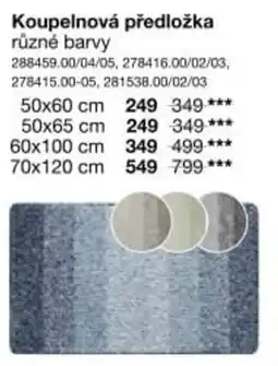 Sconto Koupelnová předložka nabídka