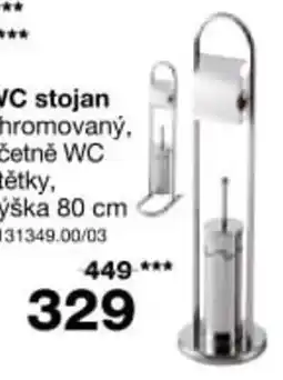 Sconto WC stojan chromovaný, četně WC tětky nabídka