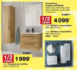 Sconto Dorado koupelnová skříňka nabídka