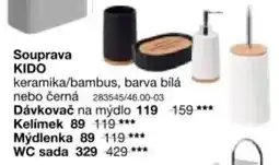 Sconto Kido souprava keramika/bambus nabídka