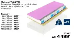 Sconto Pocketta matrace nabídka
