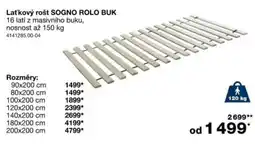Sconto Sogno rošt buk nabídka