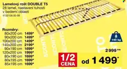 Sconto Lamelový rošt DOUBLE T5 nabídka