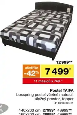 Sconto Postel TAIFA nabídka