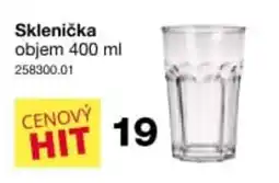 Sconto Sklenička nabídka