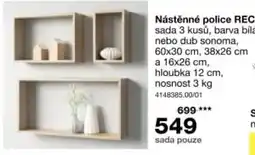 Sconto Nástenné police REC nabídka