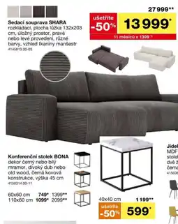 Sconto Shara rozkládací souprava nabídka