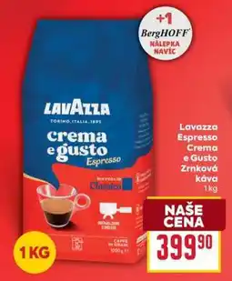 Billa Lavazza Espresso Crema e Gusto Zrnková káva nabídka