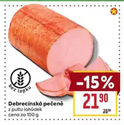 Billa Debrecínská pečeně nabídka