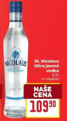 Billa St. Nicolaus Ultra jemná vodka nabídka