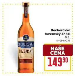 Billa BECHEROVKA TUZEMSKÝ 37,5 % nabídka
