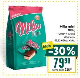 Billa Mila mini nabídka