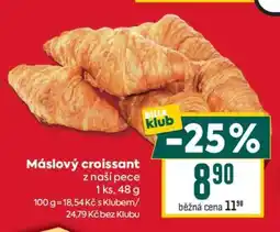 Billa Máslový croissant nabídka