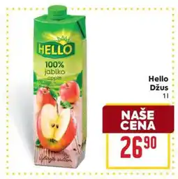 Billa Hello Džus nabídka