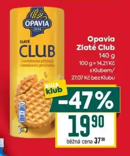 Billa Opavia Zlaté Club nabídka
