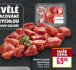 Billa Vepřový guláš porcovaný nabídka