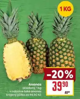 Billa Ananas nabídka