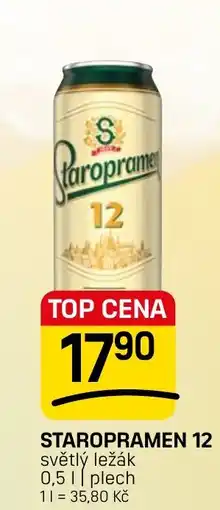 Flop Staropramen 12 nabídka