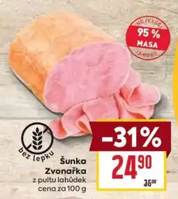 Billa Šunka Zvonařka nabídka