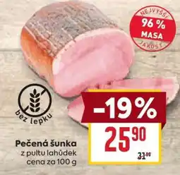 Billa Pečená šunka nabídka