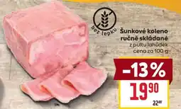 Billa Šunkové koleno ručně skládané nabídka
