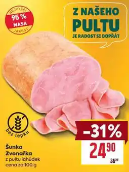 Billa Šunka Zvonařka nabídka