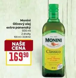 Billa Monini Olivový olej extra panenský nabídka