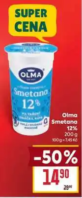 Billa Olma Smetana 12% nabídka