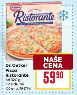 Billa Dr. Oetker Pizza Ristorante nabídka