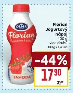 Billa Florian jogurtový nápoj nabídka