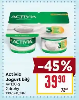 Billa Activia Jogurt bílý nabídka